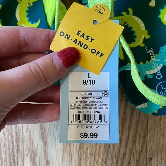 Toddler Shawn Flip Flop Sandals Alligator Print - Picture 3 of 8